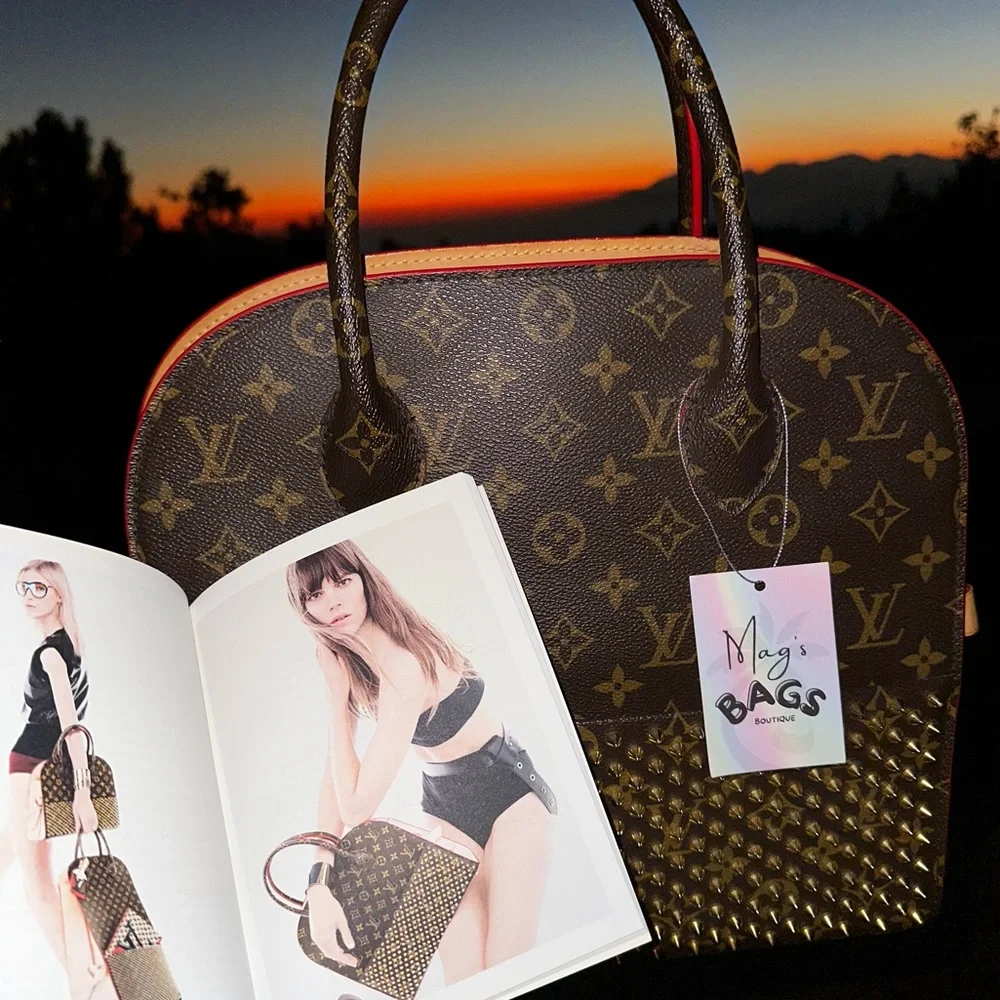 Louis Vuitton x Louboutin: Iconoclast LV Spiked Celebrity Tote Bag (300 made) - Picture 5 of 17